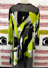 Load image into Gallery viewer, Joseph Ribkoff Neon Brushstroke Tunic (Size 8)