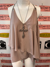 Charger l'image dans la galerie, New Look Chain Strap Tank Top (Size 12)