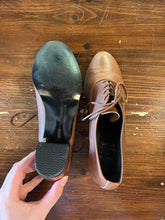 Load image into Gallery viewer, American Apparel High Heel Leather Lace Ups (Size 6)