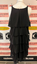 Cargar imagen en el visor de la galería, S.L Fashions Tiered Chiffon Dress (Size 14)