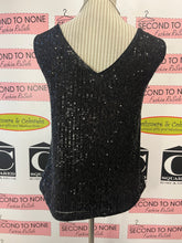 Charger l'image dans la galerie, NWT Cleo Black All Over Sequin Tank (Size XL)