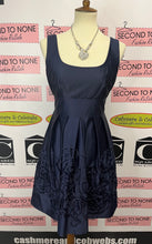 Load image into Gallery viewer, Navy Rosette Dress (Size 12)