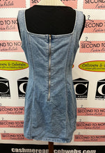 Load image into Gallery viewer, Bluenotes Denim Mini Dress (Size M)