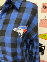 Load image into Gallery viewer, Toronto Blue Jays Flannel Shirt (Size XL-Unisex)