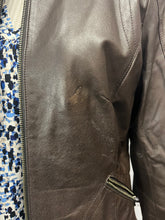 Load image into Gallery viewer, Danier Brown Leather Jacket (Size M)