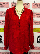 Load image into Gallery viewer, NWT Red Button Blouse (Size 1X)