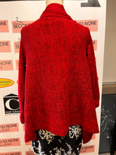 Cargar imagen en el visor de la galería, Desigual Red Waterfall Cardigan (Size L)