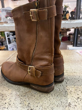 Load image into Gallery viewer, Steve Madden Leather Buckle Boots (Size 8)