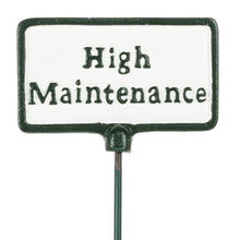 Cargar imagen en el visor de la galería, Cast Iron Plant Spike Signs (3 Different Sayings Left!)
