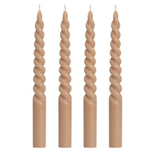 Cargar imagen en el visor de la galería, Twisted Taper Candles (3 Colours)