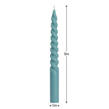 Cargar imagen en el visor de la galería, Twisted Taper Candles (3 Colours)