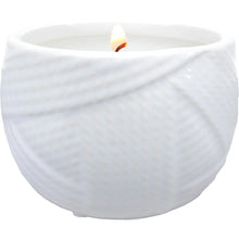 Load image into Gallery viewer, Unwind Knitting Theme Soy Reveal Candle
