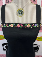 Load image into Gallery viewer, NWT Annie Alexander Floral Trim Dress (Size 12)