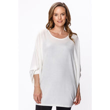 Cargar imagen en el visor de la galería, Túnica de manga raglán de coral rojo