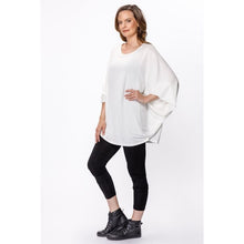 Cargar imagen en el visor de la galería, Túnica de manga raglán de coral rojo