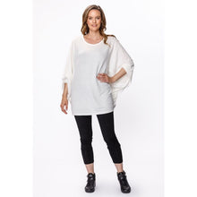 Cargar imagen en el visor de la galería, Túnica de manga raglán de coral rojo