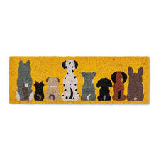 Cargar imagen en el visor de la galería, Row of Dogs Balcony Mat