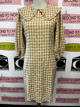 Charger l'image dans la galerie, Gingham Collared Dress (Size S)