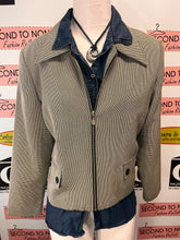 Load image into Gallery viewer, Vintage Manakin Mini Houndstooth Print Jacket (Size 10)