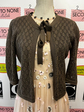 Load image into Gallery viewer, Renuar Tie Collar Shrug (Size M)