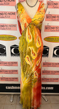 Load image into Gallery viewer, Vintage Alyce Design 100% Silk Gown (Size 10)