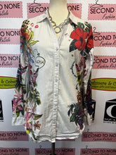 Load image into Gallery viewer, Desigual Button Up Top (Size XL)