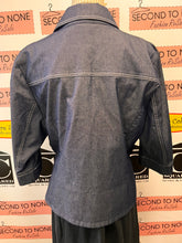 Load image into Gallery viewer, Tan Jay Denim Jacket (Size 14P)