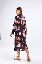 Cargar imagen en el visor de la galería, Satin Belted Kimono (One Size)