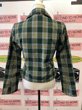 Cargar imagen en el visor de la galería, Chaquetas moteras de tartán escocés (4 colores de tartán)