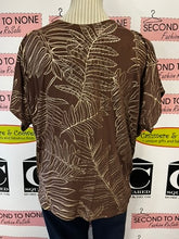 Charger l'image dans la galerie, Kim & Cami Leaf Print Top (Size M)