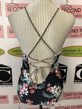 Load image into Gallery viewer, Eidon Hibiscus One Piece Swimsuit (Size L)