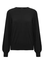 Cargar imagen en el visor de la galería, Pleated Sleeve Knit Top (2 Colours)