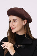 Cargar imagen en el visor de la galería, Wool-Like Felted Beret (5 Colors)