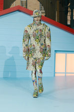 Load image into Gallery viewer, Authentic Louis Vuitton Multicolour Flower Tapestry Trucker Jacket (Size 50 Mens = L/XL)