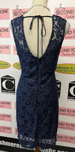 Load image into Gallery viewer, NWT Le Chateau Blue Lace Dress (Size XL)