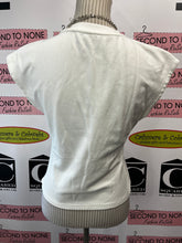 Load image into Gallery viewer, Asymmetric Ruched Side Tee (Size M)