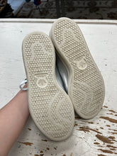 Load image into Gallery viewer, Adidas Stan Smith Silver Sneakers (Size 7 1/2)