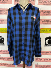 Load image into Gallery viewer, Toronto Blue Jays Flannel Shirt (Size XL-Unisex)
