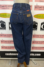 Load image into Gallery viewer, Wrangler Dark Wash Jeans (Size 7 x 36)