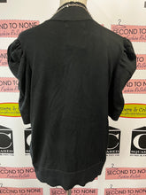 Cargar imagen en el visor de la galería, Bling Accent Short Sleeve Mock Neck (Size L)
