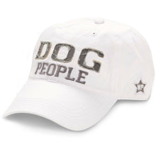 Cargar imagen en el visor de la galería, "Dog People" Unisex Baseball Hat (2 Colours)