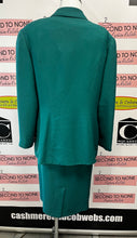 Load image into Gallery viewer, Vintage Jackie K Teal Dress & Jacket Set (Size M)