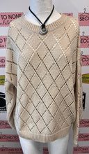 Cargar imagen en el visor de la galería, Primark Sparkly Diamond-Point Sweater (Size L)