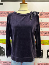 Load image into Gallery viewer, Liz Claiborne Velour Top (Size M)