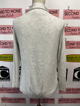 Charger l'image dans la galerie, Heather Grey Ribbed Cardigan (Size M)