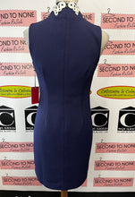 Cargar imagen en el visor de la galería, NWT Vince Camuto Navy & White Dress (Size 4)