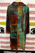 Load image into Gallery viewer, Red Coral Cowl Neck Tunic (Size XXL)