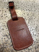 Load image into Gallery viewer, Longchamp Leather Luggage Tag