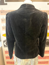 Load image into Gallery viewer, Vintage Domani Velvet Riding-Look Jacket (Size Medium)