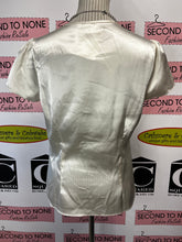 Charger l'image dans la galerie, Cleo Satin Ruffle Tee (Size S)